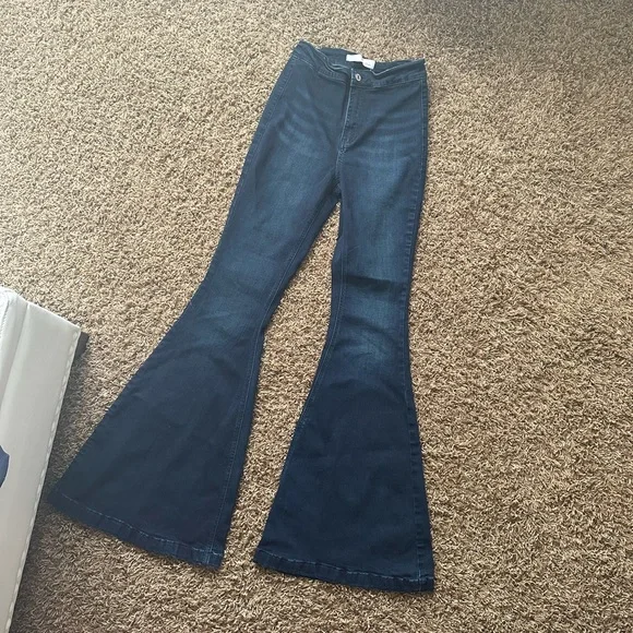 Kancan high rise flare jeans / bell bottoms - Picture 1 of 5